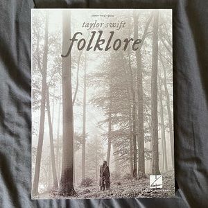 Taylor Swift folklore piano/vocal/guitar book